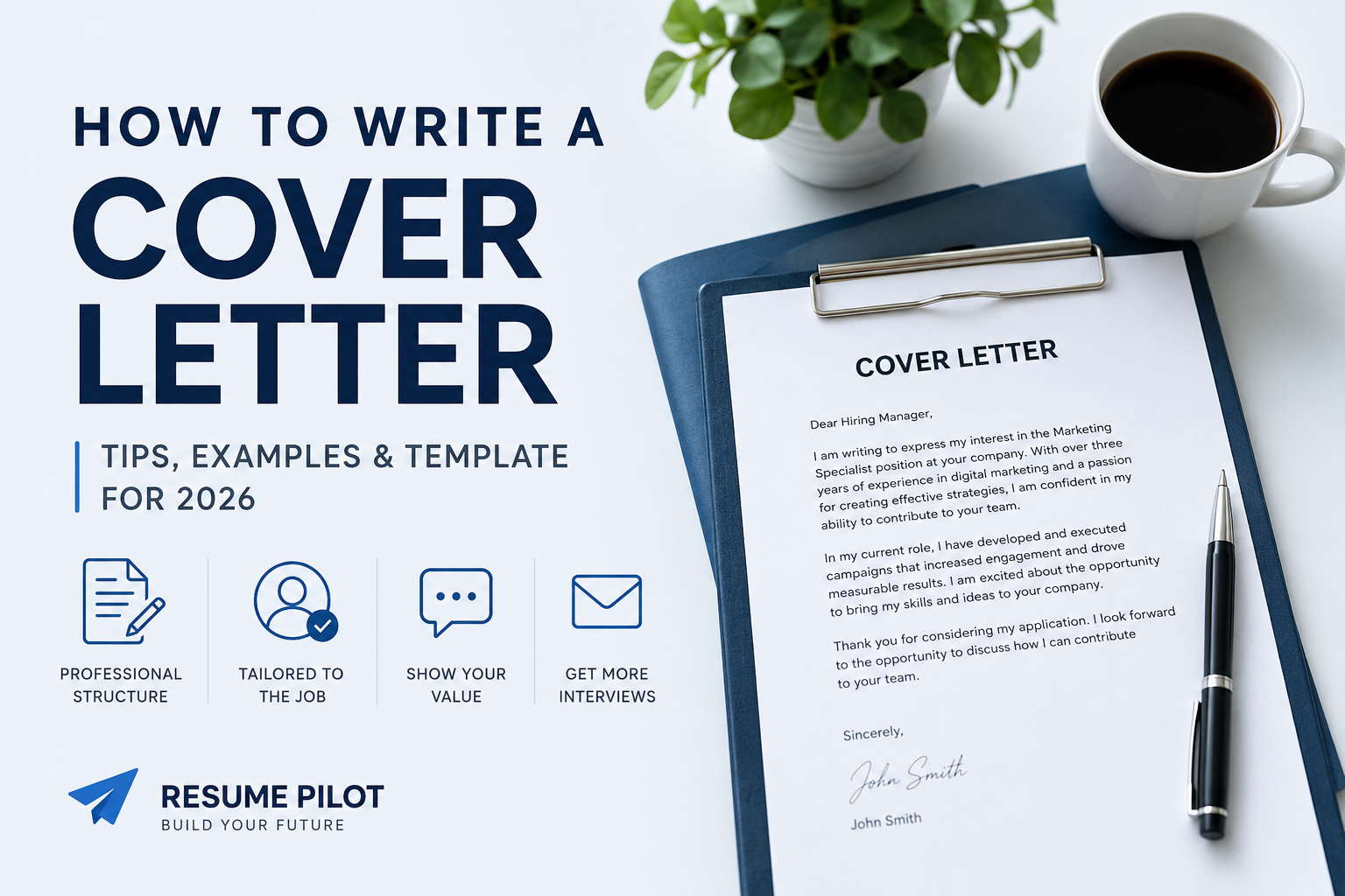 How to Write a Professional Cover Letter